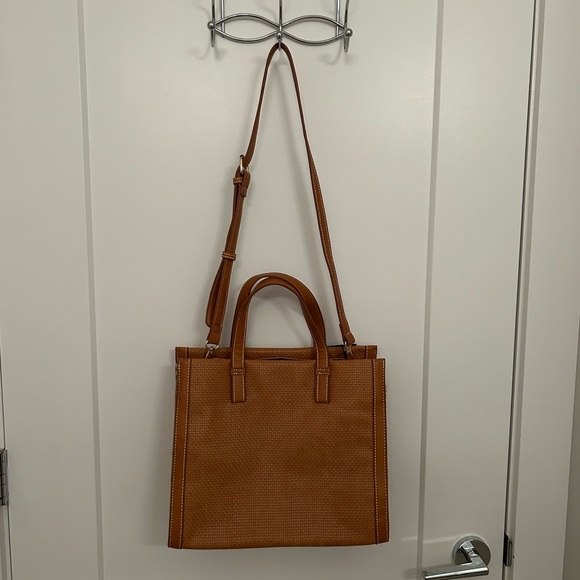 Streetlevel camel brown tote/work bag - Picture 2 of 6